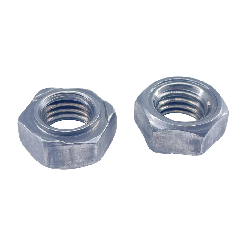 MINDE M4 M5 Din 928 Stainless Steel Fastener Six Projection Weld Nuts