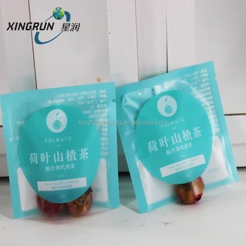 3g 5g private label food grade metalized 3 side heat sealing customized plastic tea bag sachet packaging