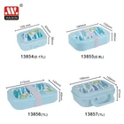 Food 170ml/800ml/1000ml Plastic Take-out Sandwich Food Containers Bento Lunch Box With Band