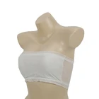 Girl's Cotton Cotton Girl's Cotton Transparent Boob Tube Top Strapless Bra For Women