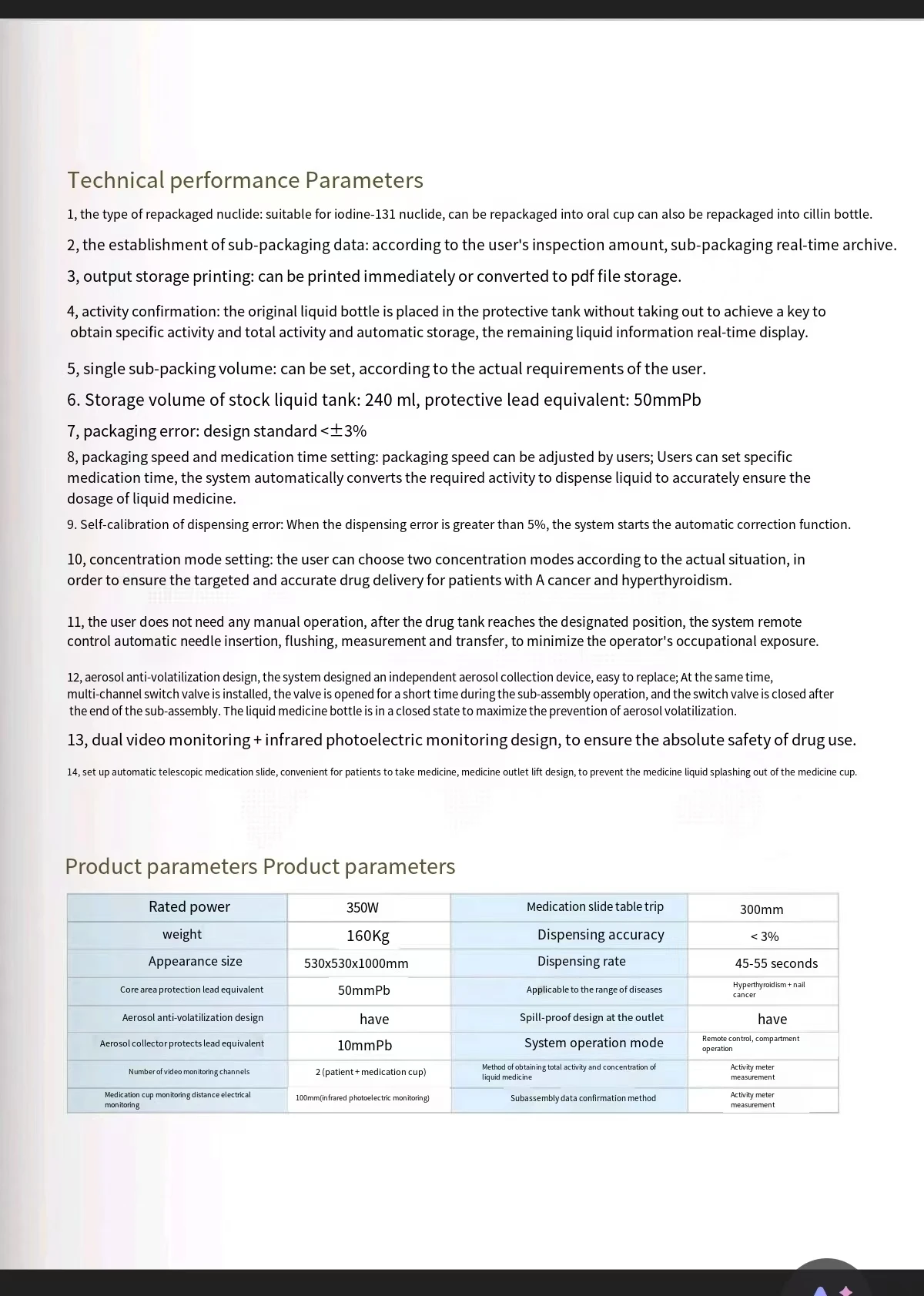 Radiation Fume Hood SPECT-CT Dual Connected Fume Hood Direct Factory for Hospital f Fume Cupboard Lab Equipment