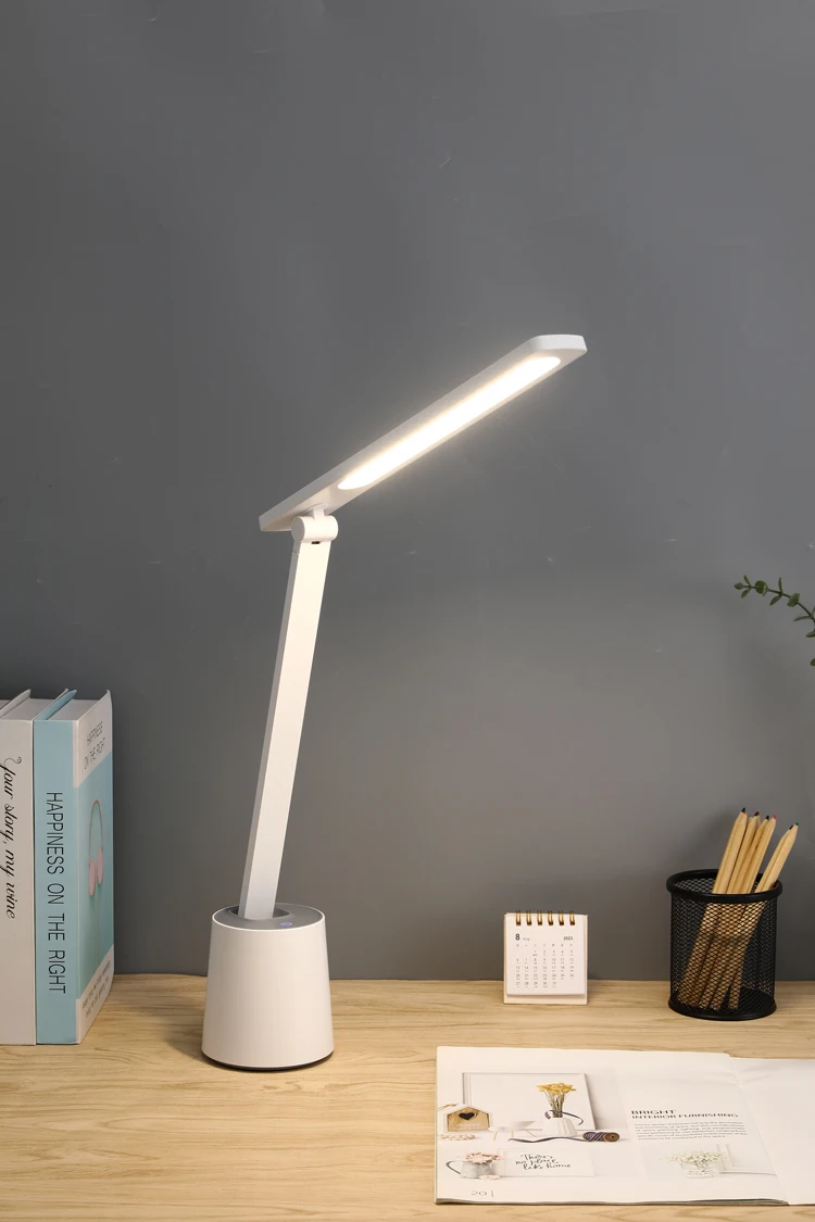 Cordless Smart Adaptive Brightness Eye-Care Study Office Folding Bedside Read Night Lights Battery Modern Nordic Table Lamp