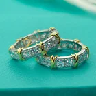 Engagement Rings Eternity Band Setling Silver Engagement Rings Eternity Moissanite Band Rings