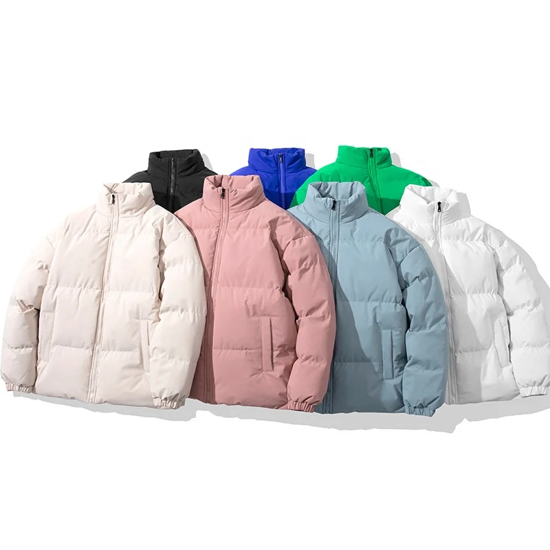 MAGCOMSEN Men's Puffer Jacket Quilted Lined Bomber Jacket Full Zip Casual Coat Down Jacket Thick Windbreaker Outwear Winter