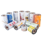 Foil Roll Roll Aluminium Foil Film Food Or Pharmaceutical Aluminium Foil Laminated Roll Film For Sachet Packaging