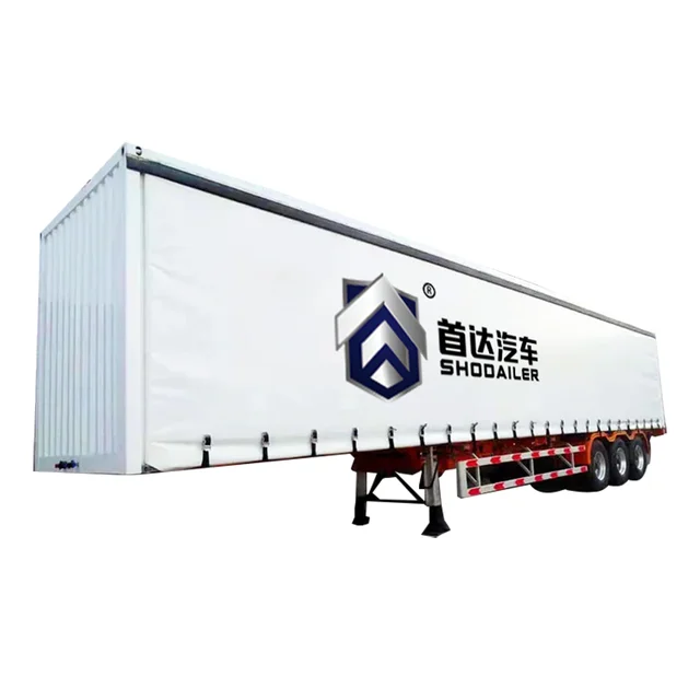 Best Price Underbody Truck Tool Boxes Box Transport Semi Trailer 40Ft Curtain Side Semi Trailer For Sale