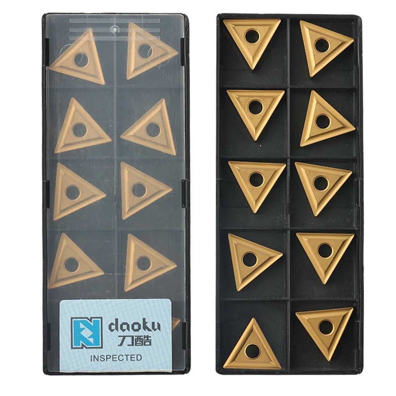 Customizable OEM Tungsten Carbide Inserts for CNC Lathe CVD Coated Turning Tools for Steel TNMG160404 Grade supplier