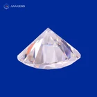 Gemstone CVD Coated Moissanite 1ct 2ct CVD EF Color Hardness 9.9 Lab Created Gemstone Moissanite Jewelry