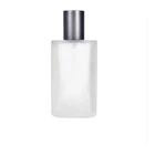 Bottle With Pump Spray 50ml 100ml Frosted Glass Perfume Bottle With Pump Spray Cap