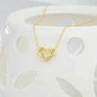 925 Silver Jewelry 925 Sterling Silver Necklace Female Antler Pendant Jewelry