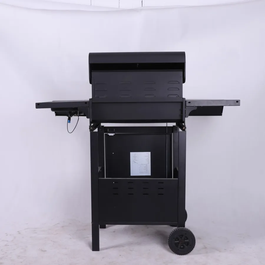 Certificates 4 Burner Propane Gas BBQ Grill With Side Burner Home Garden Promotion Barbecue Grill manufacture