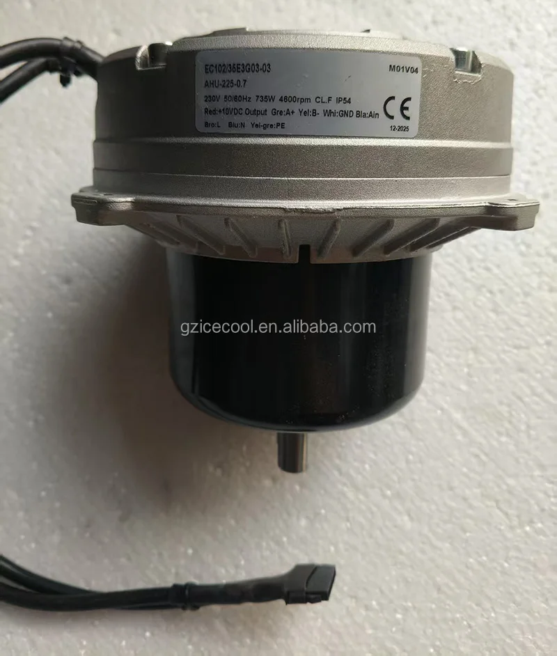 Ec Motors, 220V, Brushless, EC102/35E3G03-03, AHU225-0.7 - detail 6