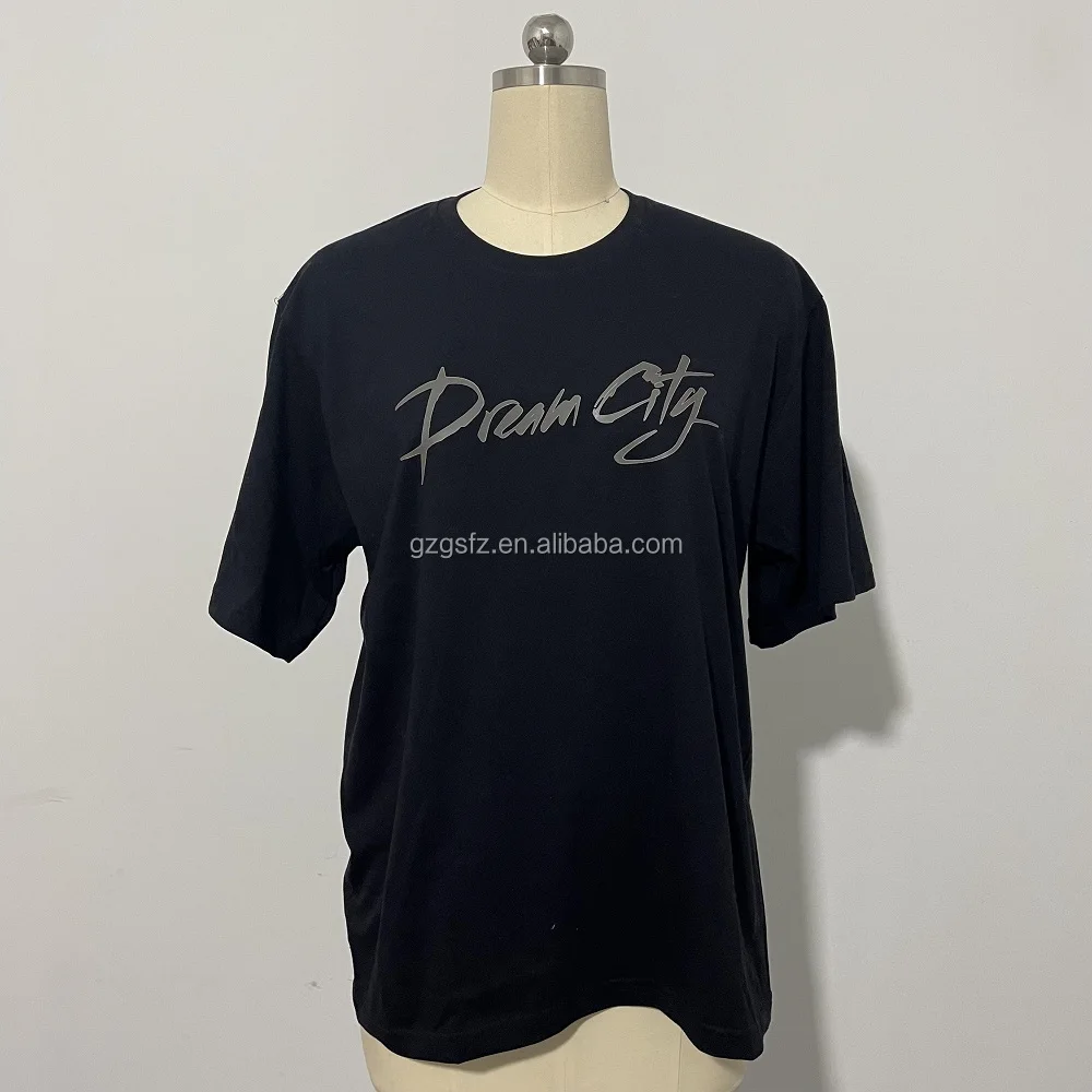 ins宽松t恤男士美式复古街装倒hommes短袖字母潮流大码衣服男士t恤