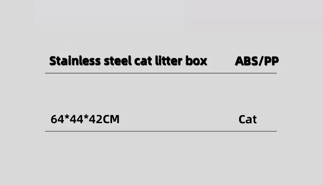 New Large Drawer-type Fully Enclosed Stainless Steel cat Litter Box Pull-out Design Convenient for Cleaning cat Litter Box supplier