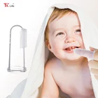 Children Portable Health Baby Teeth Cleansing Children Silicone Finger Toothbrush