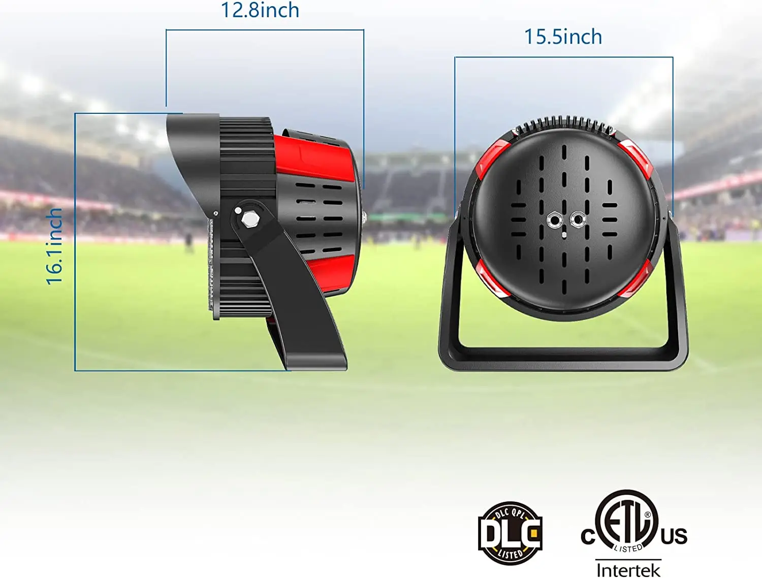 500W Stadium Flood Light Super Bright 75000lm IP65 Waterproof Outdoor Football Field High Mast Led Sports Light