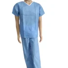 Gown Disposable Surgical Suit Medical Disposable Surgical Gown Uniform Scrubs Suits Surgery Blouse Sets