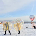 Zorb Ball Promising Adult TPU / PVC Body Zorb Bumper Ball Suit Inflatable Bubble Inflatable Human Bumper Ball