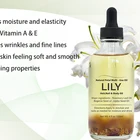 Massage Oil Tube Dropper Organic 100% Pure Face Care Massage Lily Petal Multi-Use Natural Oil