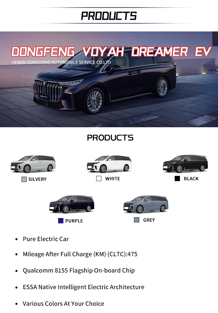 Dongfeng Electric Car Lantu Voyah Dreamer Dream Plus Hybrid Ev