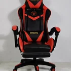 Chairs Leather Racing Gamer Chair Office Furniture Gamer Racing Chairs In PU Leather Nylon Base With Footrest