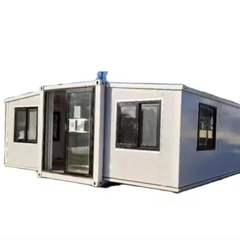 Modular Tiny Prefabricated 20 Ft/40 Foot Container Plans 40 Ft Expandable Container House with 3 Bedroom Home
