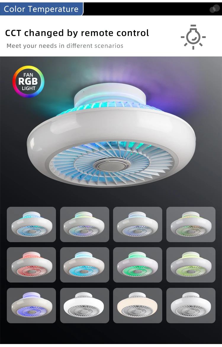 Ceiling Fan, 36W, Plastic - detail 6