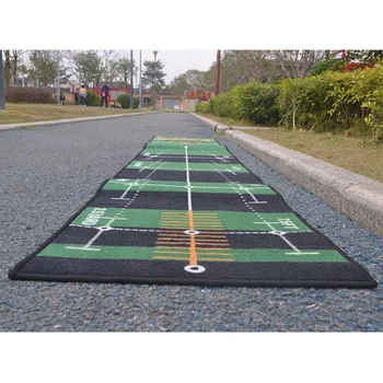 Portable Golf Putting Trainer Simulation Green Practice Blanket