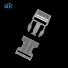 Buckles Buckle Side Release Plastic Buckles Wholesale 1 Inch 25 Mm 2.5 Cm Transparent Side Release Plastic Buckles
