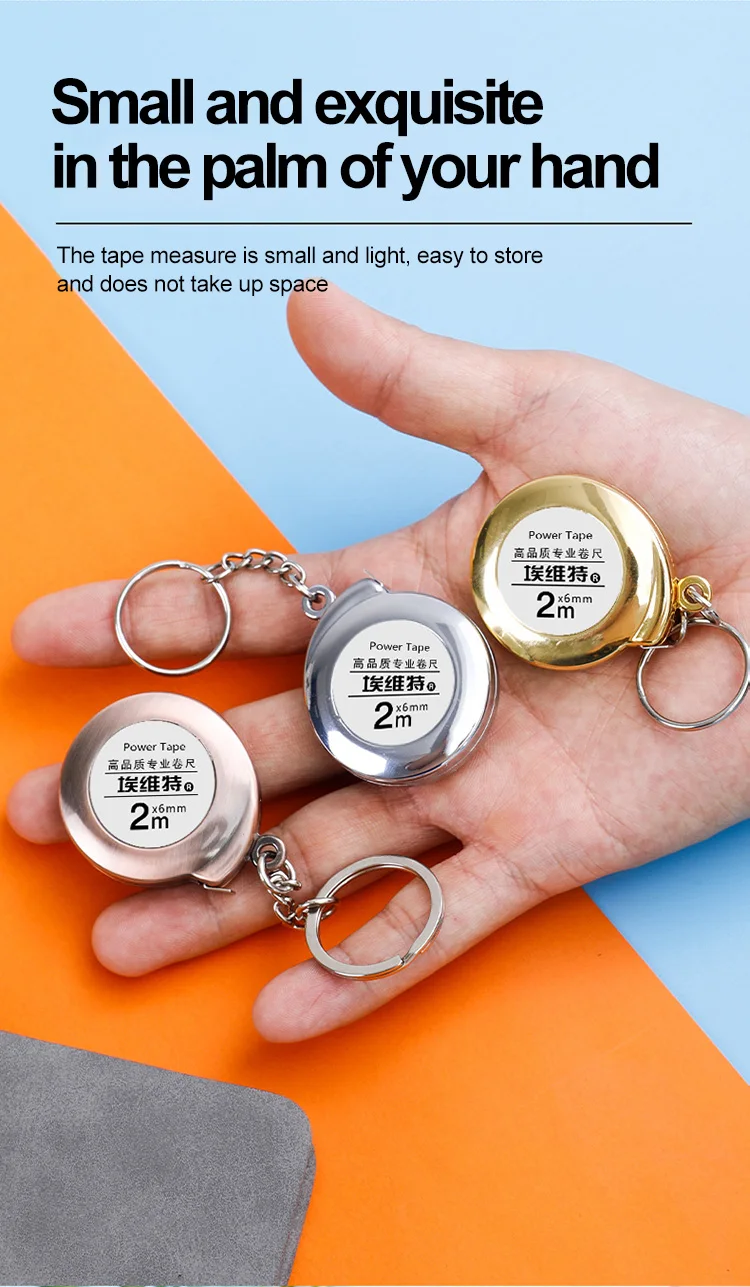 Thước Dây Nhỏ Đặc Biệt Khuyến Mãi Bền Kinh Tế Giá Rẻ Bán Sỉ Thước Dây Thép Mini 2M In Sơn Không Chì