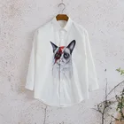Custom Import Fashion Print Women Summer Autumn Sun Protection Clothes Big Size Long Sleeve Shirt