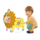Kids 3d Painting Toy Kids 3D Puzzle DIY Animal Doodle Painting Toys Educational Gift Toys For Christmas
