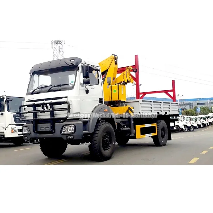 30 China Beiben 4x4 10T 8t 7t Truck mounted Folding arm boom jib crane for sale (2).jpg