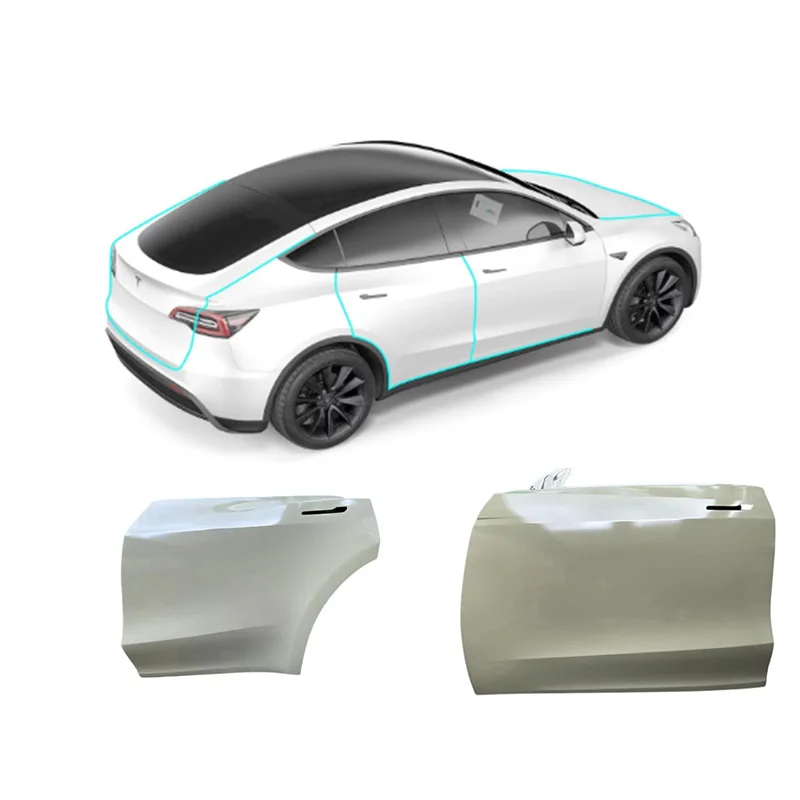 product wholesale auto parts door body kit front and rear door for tesla model y-35