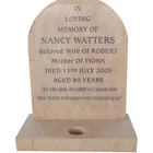 Tombstone Headstone Monuments European White Marble Tombstone