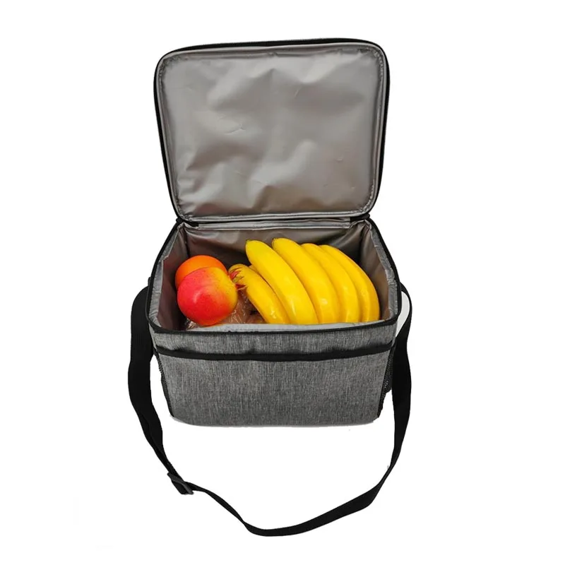 product custom portable large insulated tote bag thermal lunch ice box cooler for food delivery printed letter pattern-5