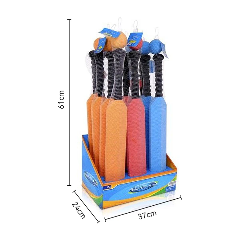 product soft foam cricket bat for kids safe lightweight training toy perfect for backyard play indoor outdoor cricket fun junior sports-4