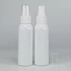 Spray Bottles Small Empty White Plastic PET Travel Reuse Refill Mist Pump 2 Oz Spray Bottles