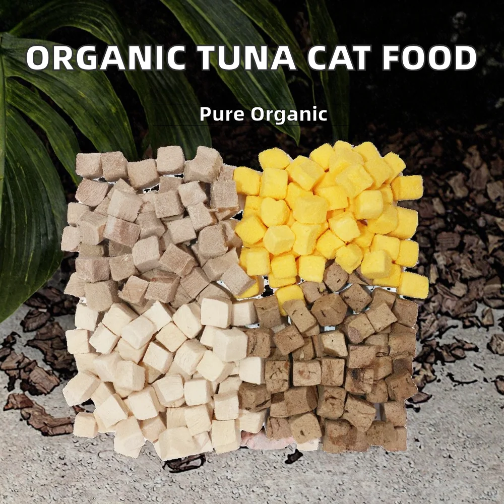 Organic Natural Healthy Dog Food Freeze-Dried Meat Wet Treats Chicken Flavor Grain-Free High Protein Nutrition Pet Food manufacture