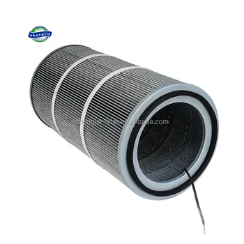 325*660mm polyester metal flange air filter price for dust collector