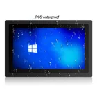 Touchthink 12.1'' 1280x800 Black Pre-installed Win10 OS Capacitive Touch Industrial Panel Pc For Kiosk Cabinet
