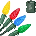 Hot Selling Battery Powered Strawberry String Lights Christmas Lights Led String For Indoor And Outdoor Use