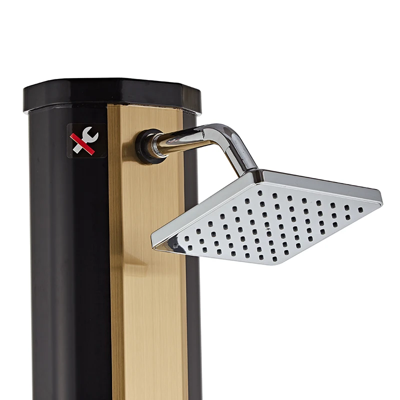 35L Solar Outdoor Garden Portable Shower Column