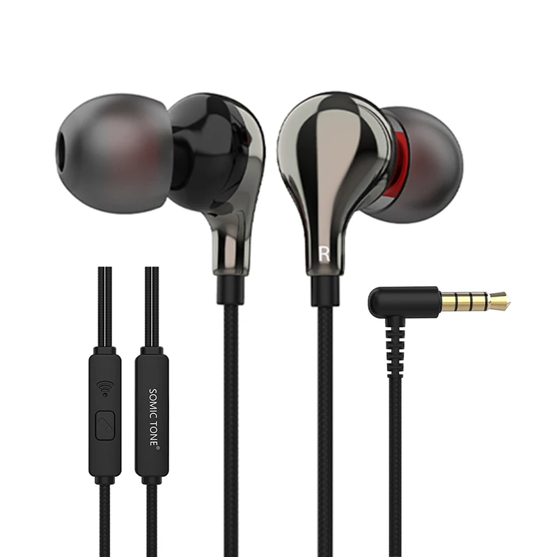 Wired Ear Buds Bass Earbuds Earphone 