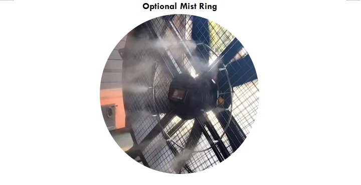 Industrial Hvls Floor Fan, 1.5M, 2M, 220V - detail 14