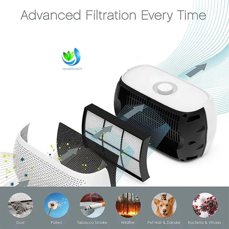 product customize replacement for purezone air purifier filter 2 in 1 true h12 h13 hepa activated carbon high efficiency air filter-3