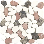 High Quality White-Grey Mosaic Pebble Stone Mosaic Manufacture From Foshan China
