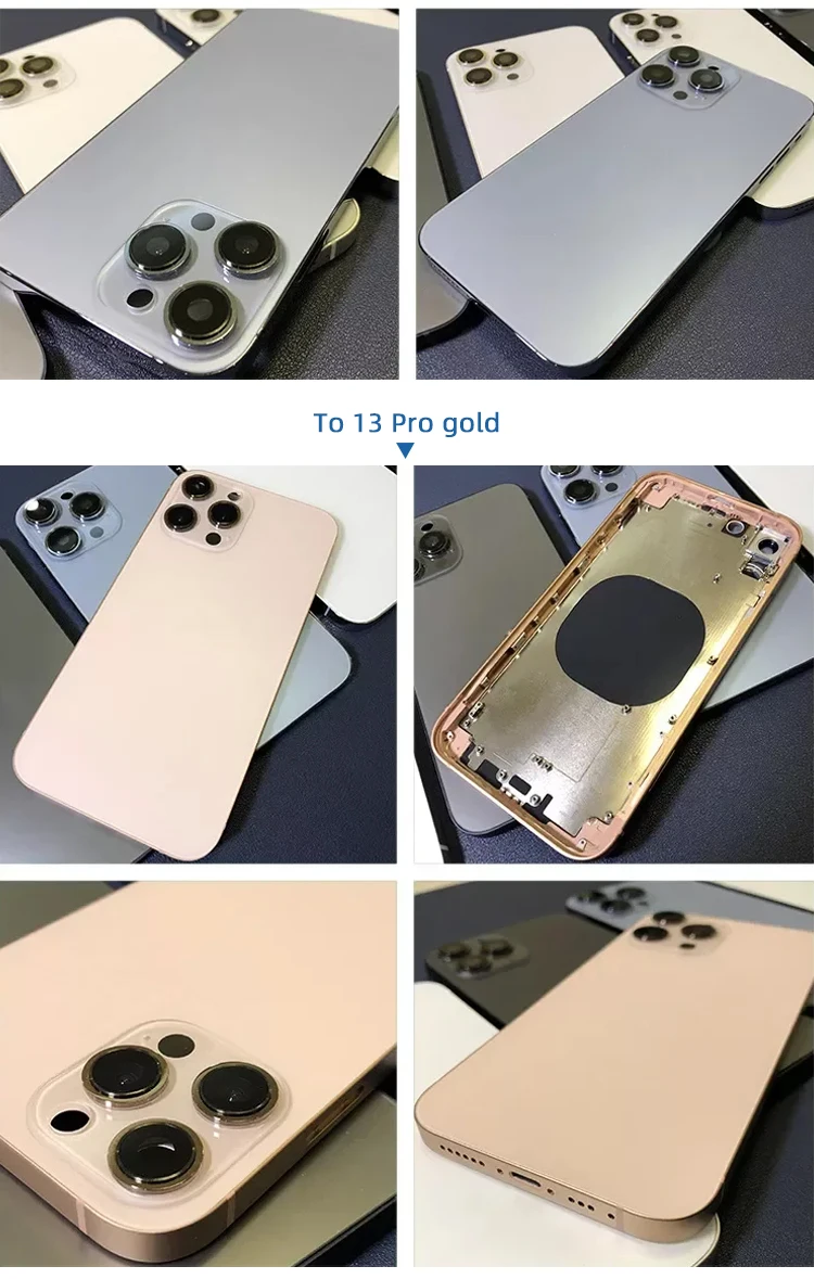 Diy Back Cover Housing For Iphone X Xr Convert To 12 13 14 15 Pro