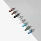 Stone Pendant Stones Wholesale Natural Stone Pendant Healing Stones Crystal Hexagonal Point Pendant