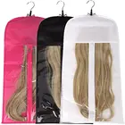 Bag Hair Extension Bag Factory Cheap Price Dust-proof Protection Hair Extension Storage Bag Non Woven Wig Bundle